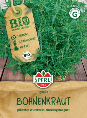 Saatgut: BIO-Bohnenkraut "Cyrano" | GeKaHo-Shop