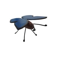 Vorschau: Schmetterling - blau-schwarz Vorschau: Schmetterling - blau-schwarz