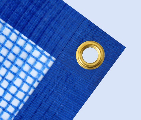 Gitterfolie Hobby blau - Detail
