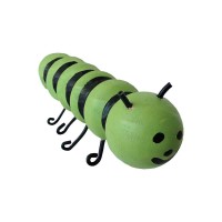 Vorschau: Raupe - grün-schwarz Vorschau: Raupe - grün-schwarz