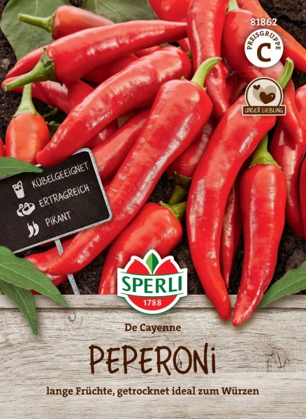 Saatgut-Peperoni De Cayenne