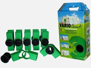 Varioquick - 12-er- Pack Steckelemente grün