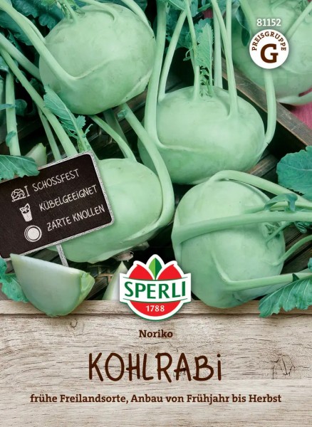 Saatgut-Kohlrabi Noriko