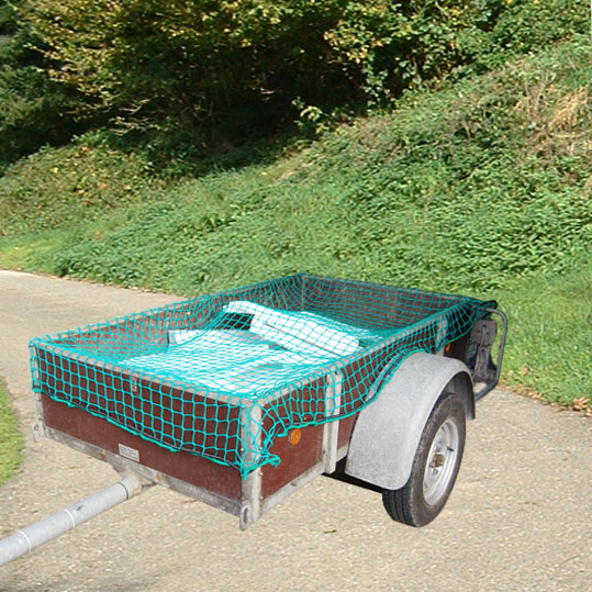 Gepäcknetz Anhängernetz 50x80 cm Ladungssicherungsnetz Transportnetz  Hundenetz